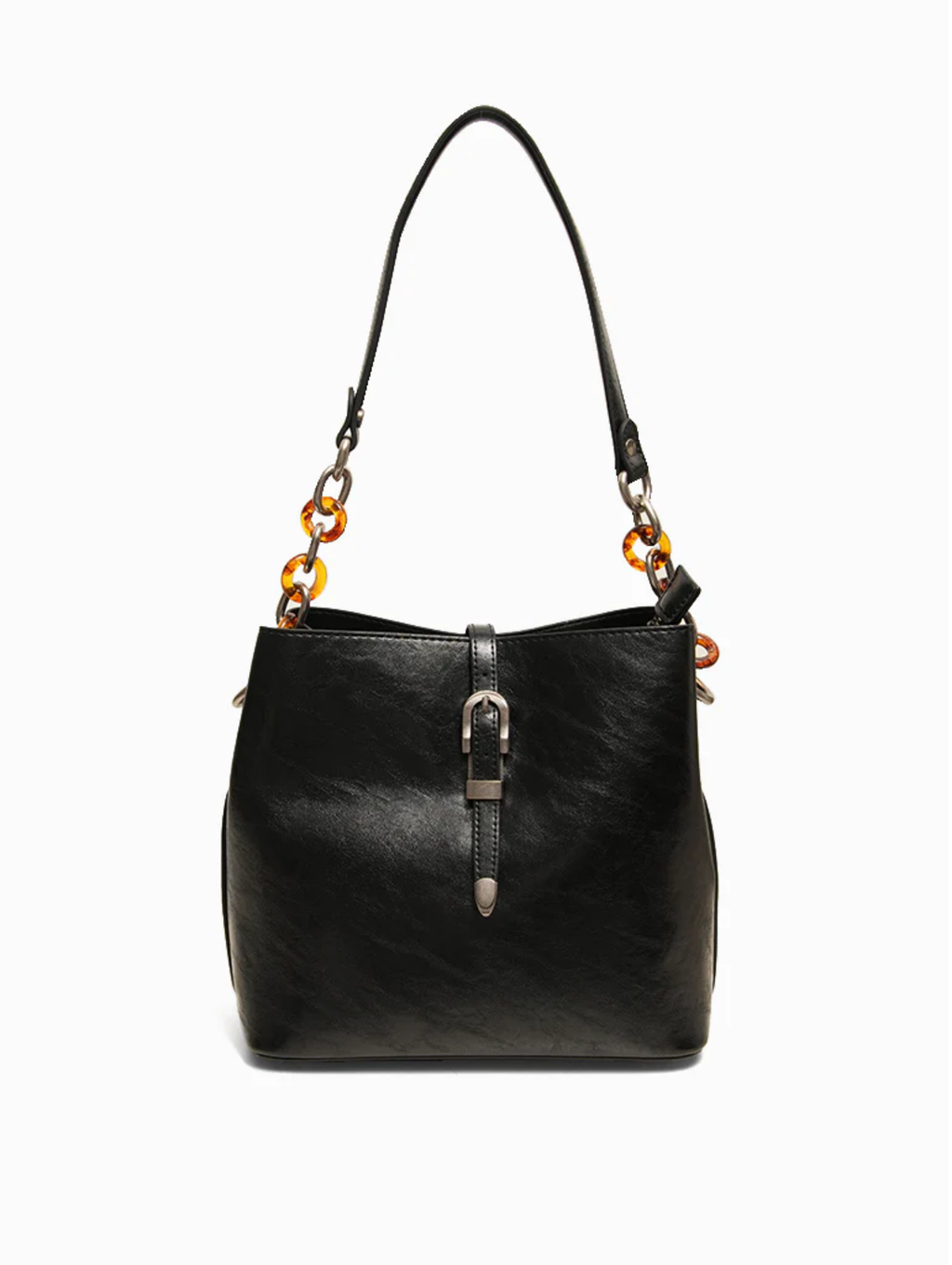 The Fifth Avenue Bucket Bag (Midnight)