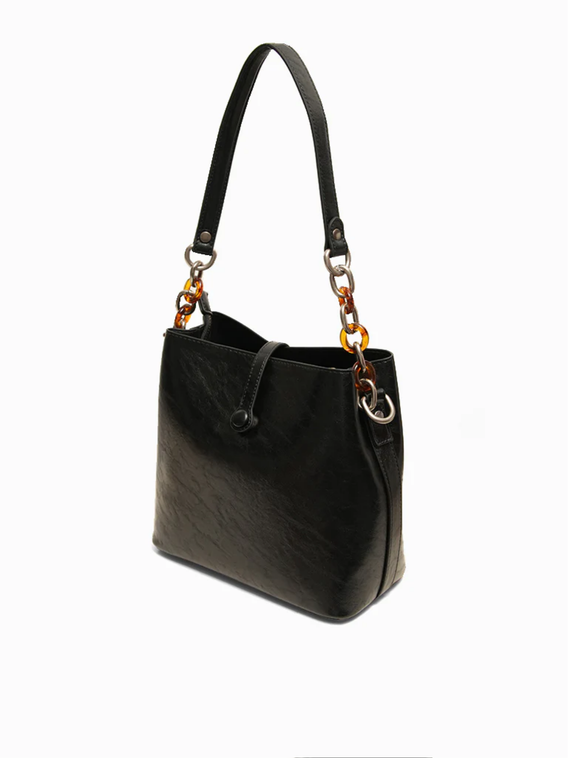 The Fifth Avenue Bucket Bag (Midnight)
