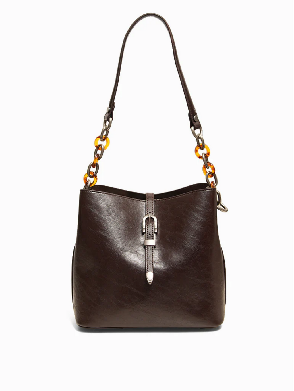 The Fifth Avenue Bucket Bag (Truffle)