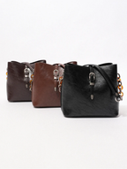 The Fifth Avenue Bucket Bag (Truffle)