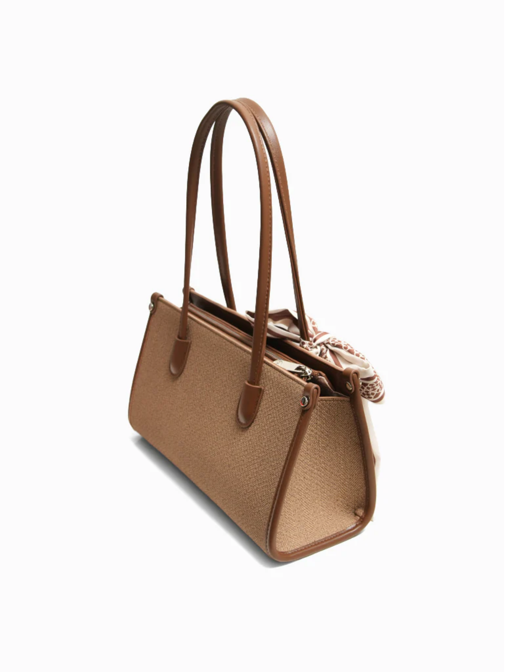 The Park Avenue East-West Tote (Sienna Weave)