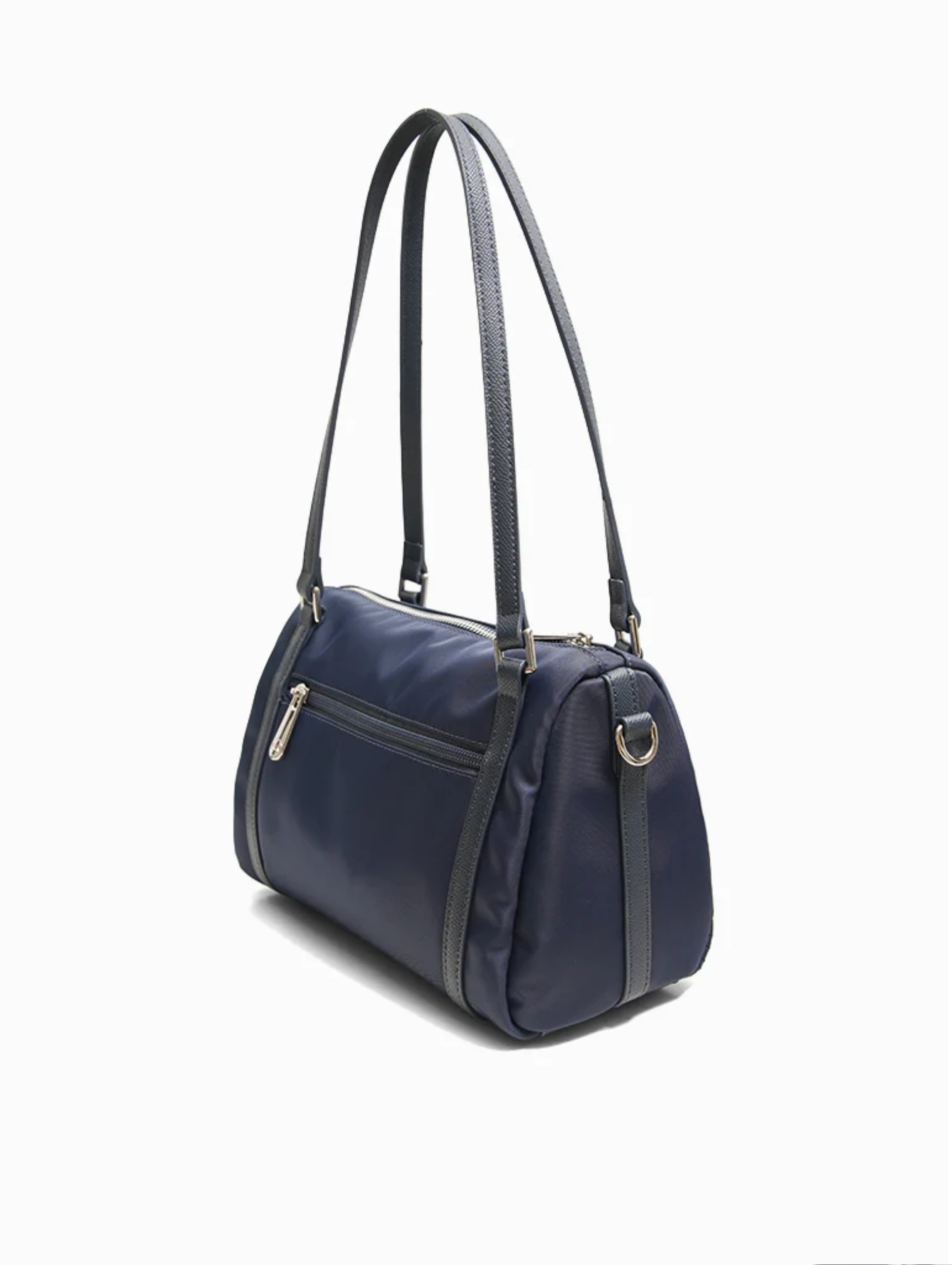 The Hudson Barrel Bag (Carbon Navy)