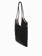 The Hudson Quilted Tote (Midnight)