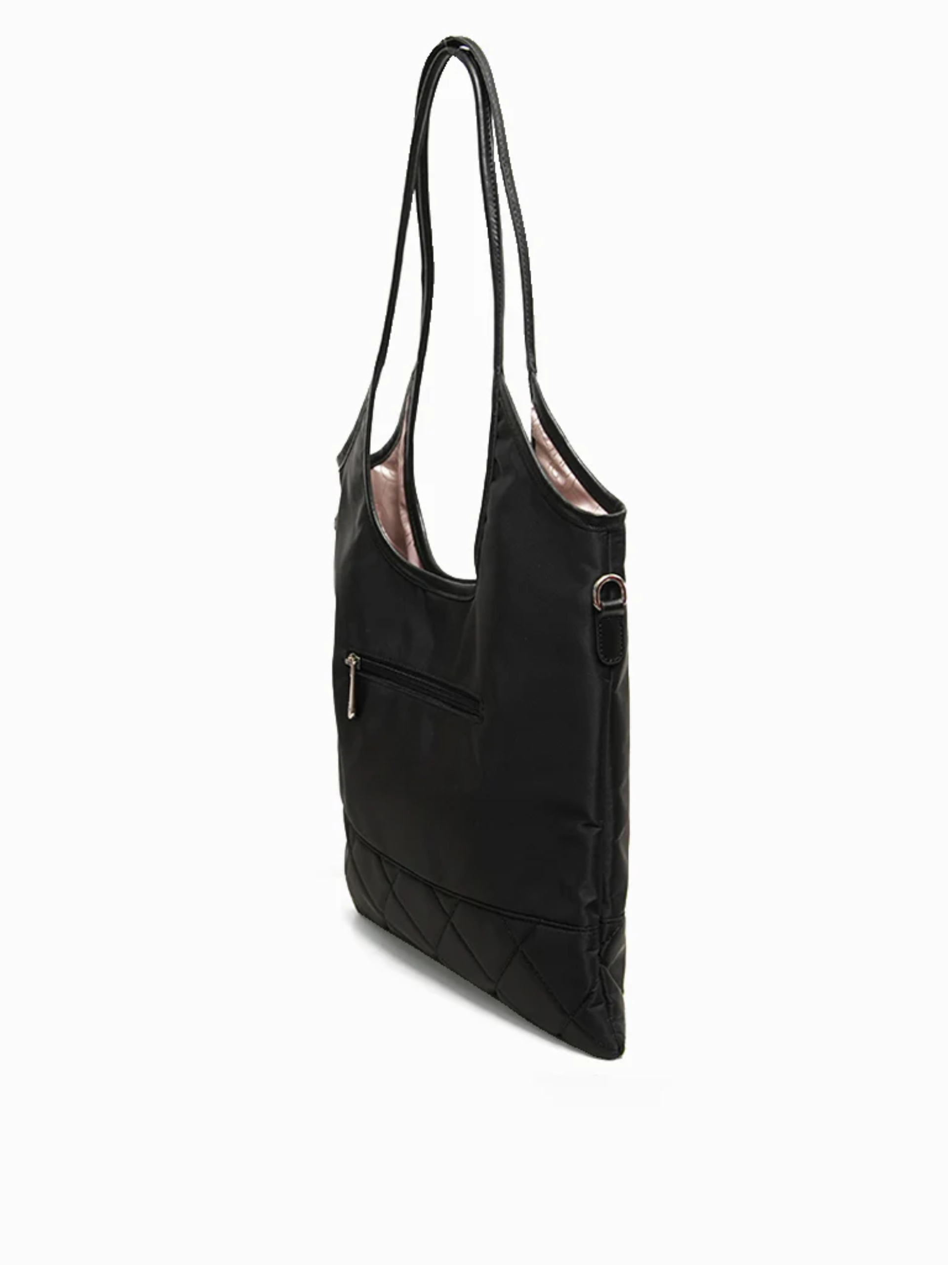 The Hudson Quilted Tote (Midnight)