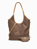 The Hudson Quilted Tote (Havanah)