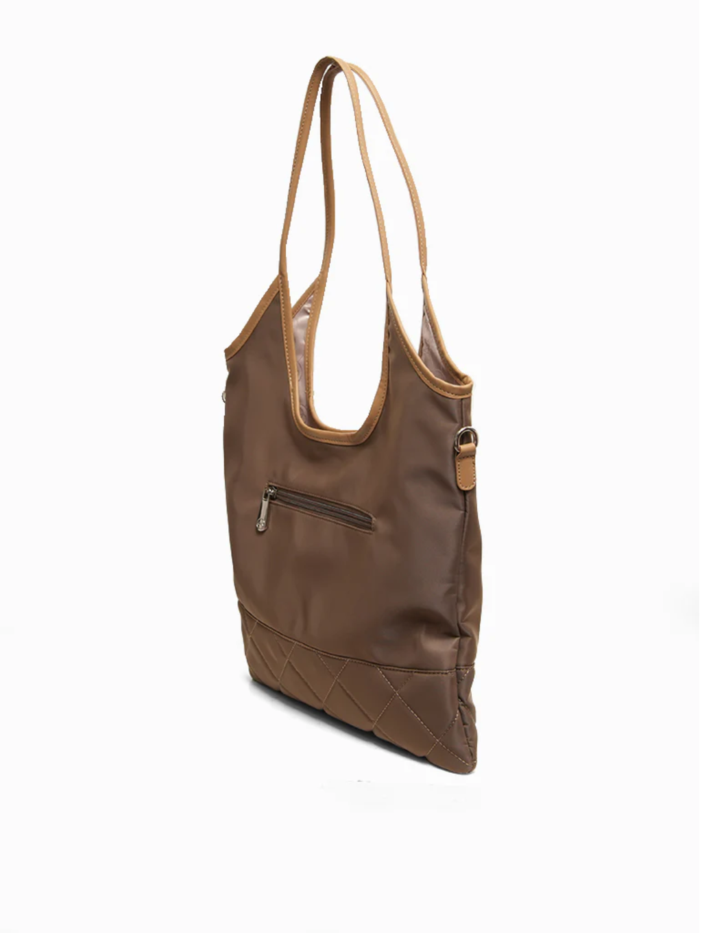 The Hudson Quilted Tote (Havanah)