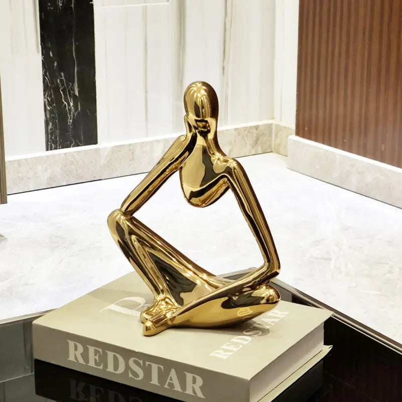 The Seated Thinker Centerpiece