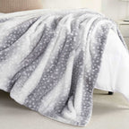 Deer Faux Fur Throw
