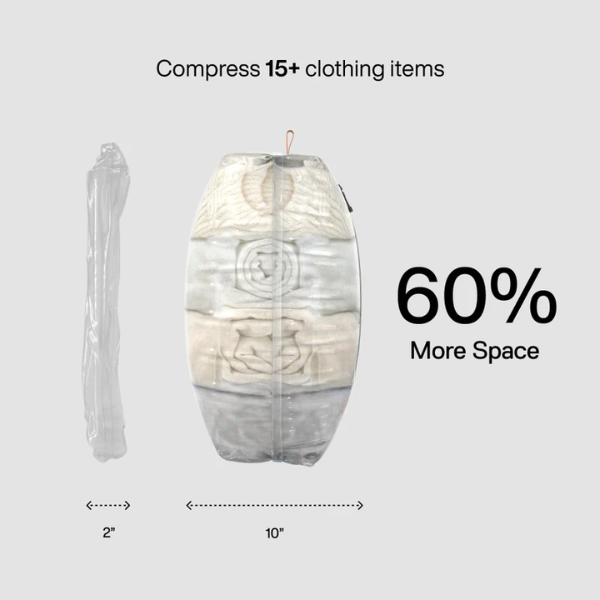 Zip & Press Compression Bag