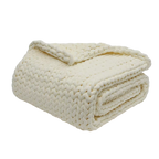 Thick Braided Knit Blanket