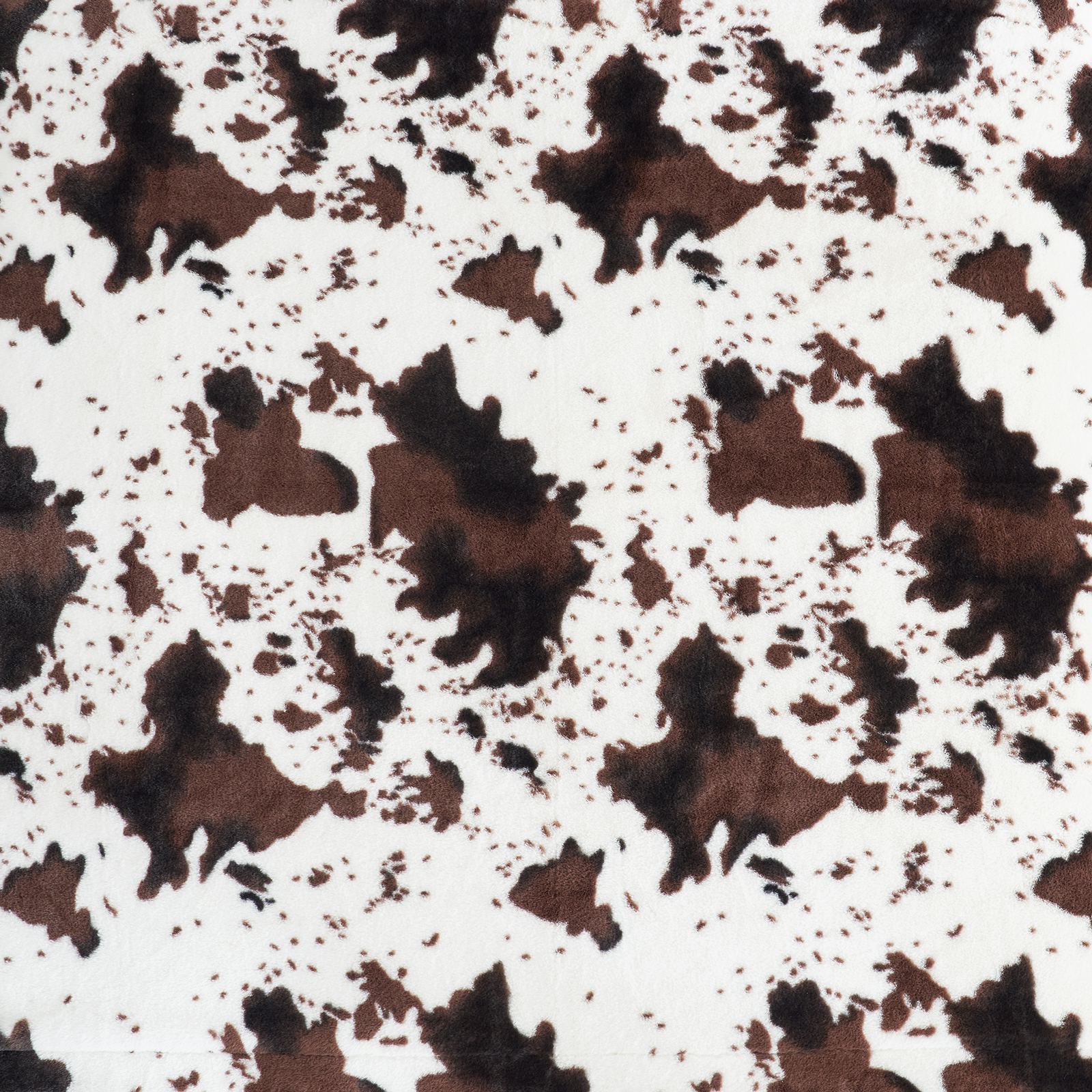 Cow Faux Fur Throw