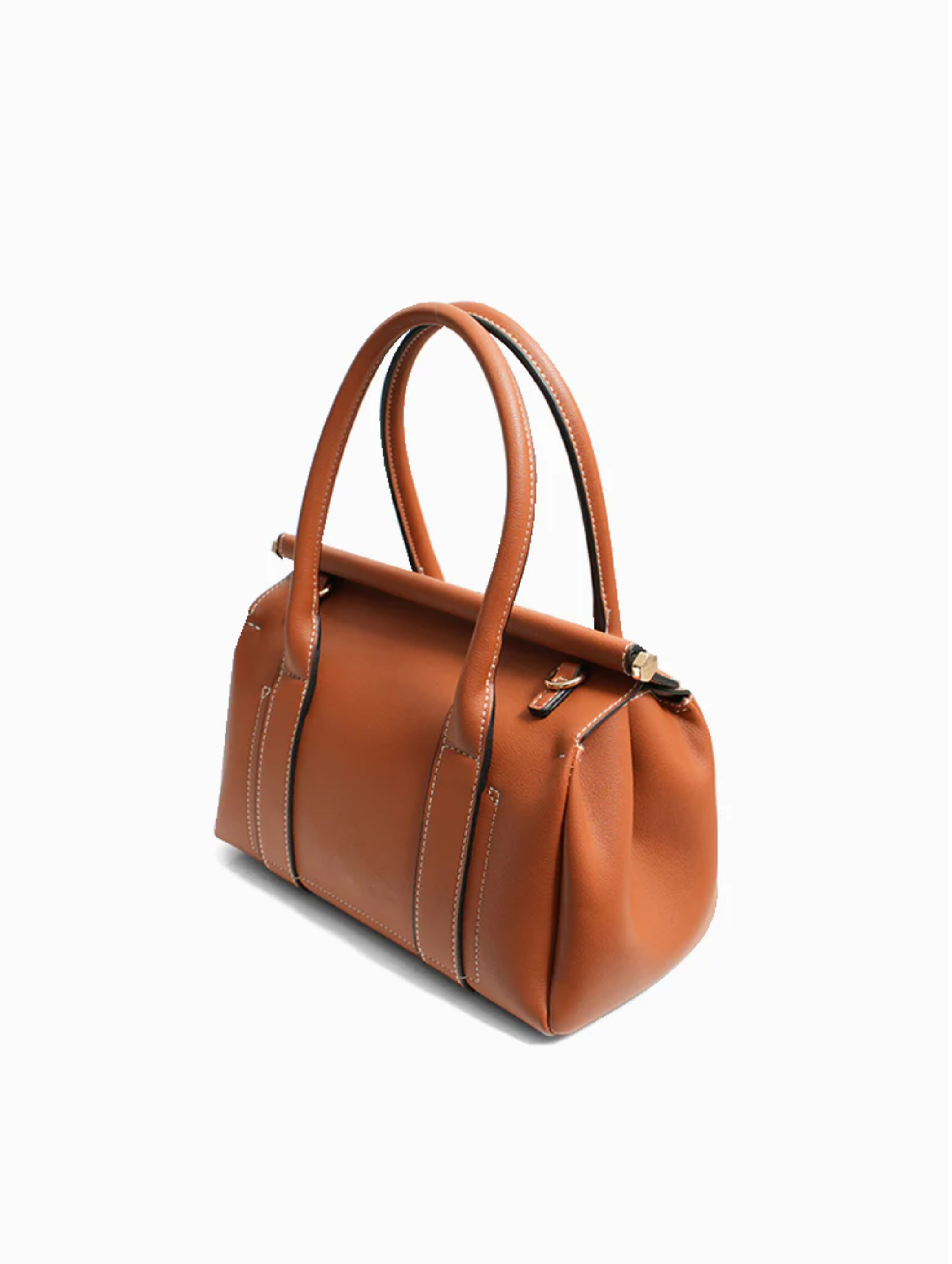 The Kensington Satchel (Bourbon)