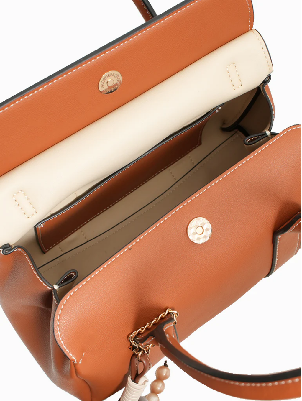 The Kensington Satchel (Bourbon)