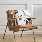 Cow Faux Fur Throw