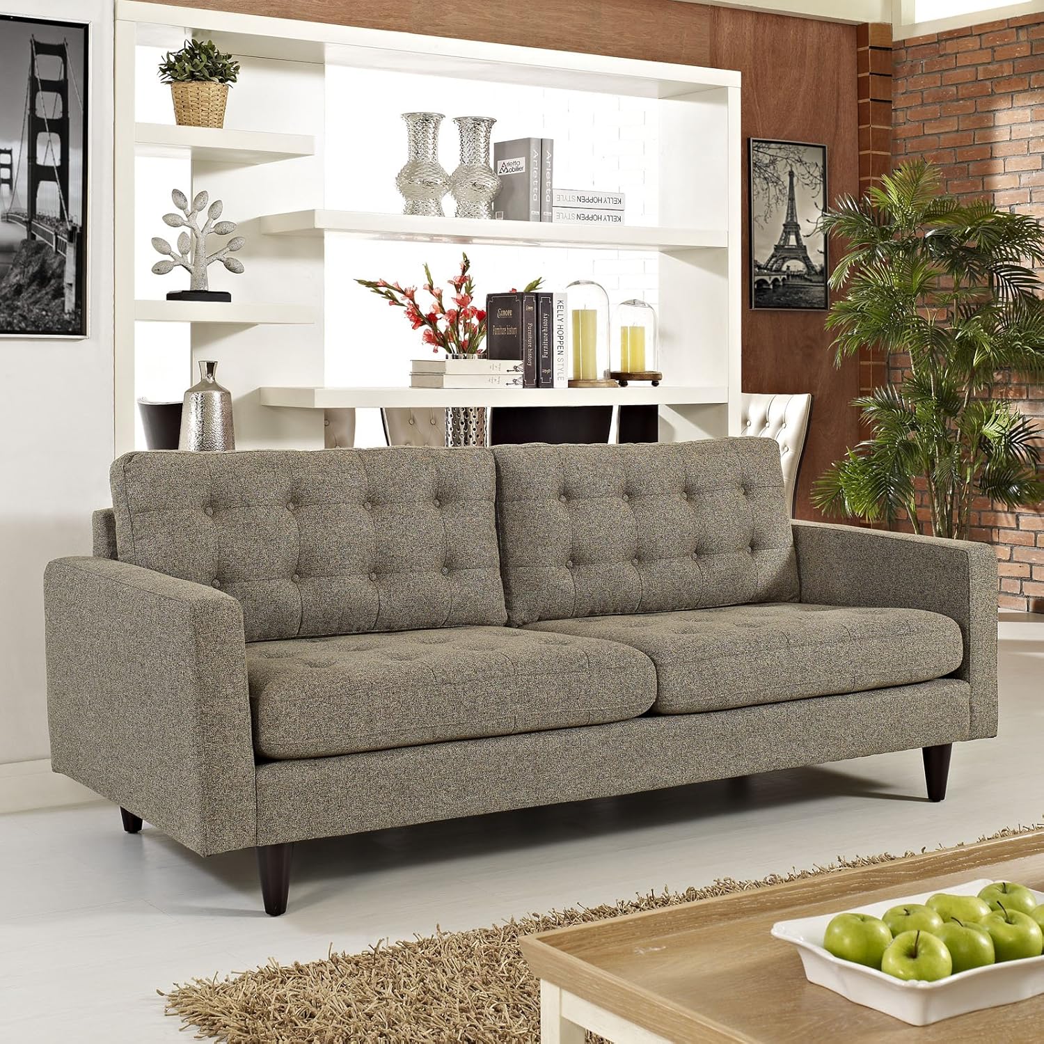 Midnight Tuft Sofa