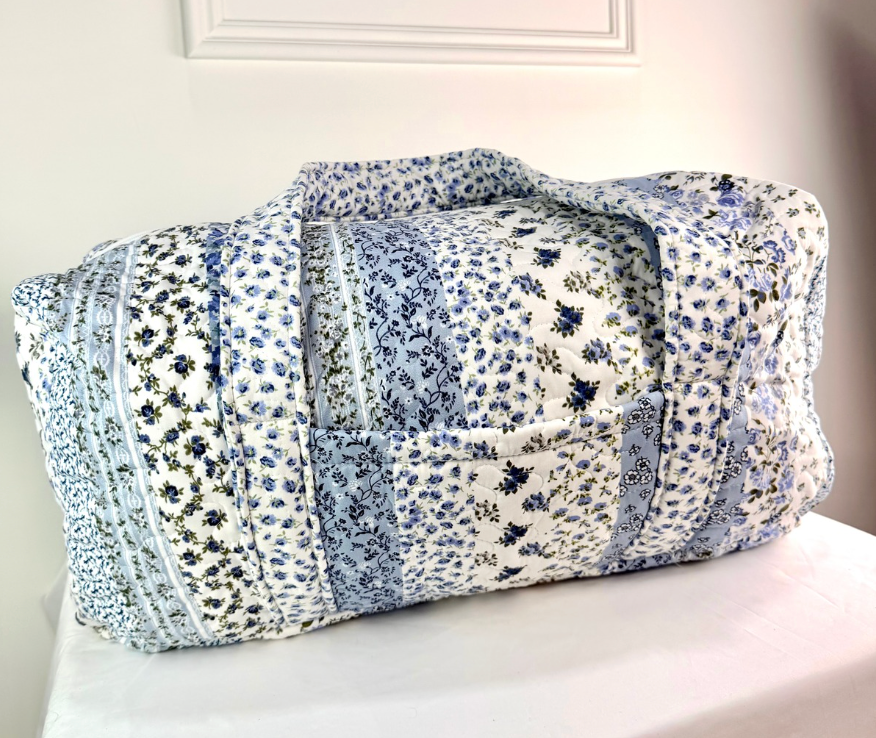 The Willow Quilted Duffle