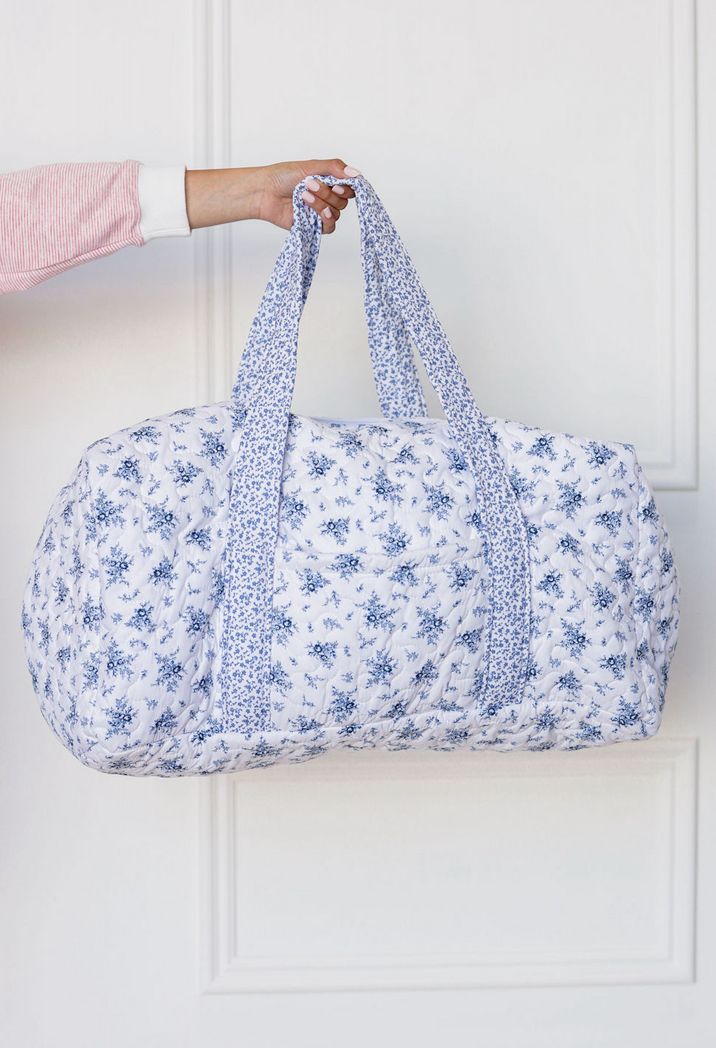 The Provence Quilted Duffle