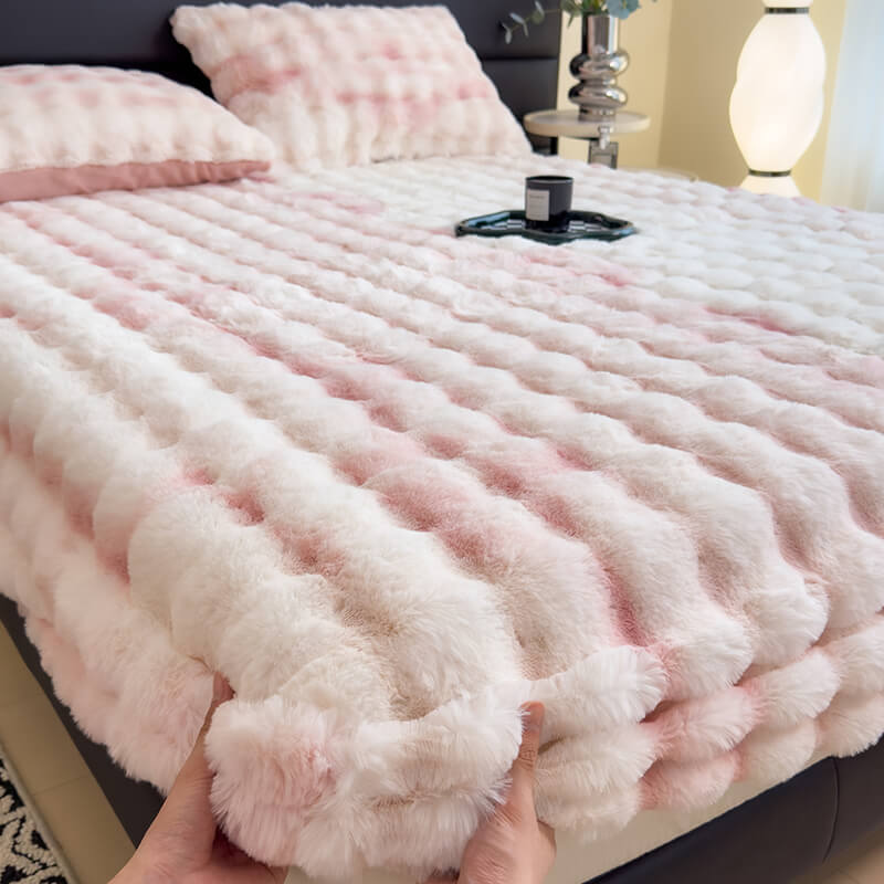 Faux Plush Fitted Sheet