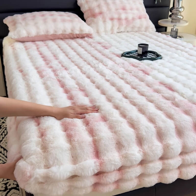 Faux Plush Fitted Sheet