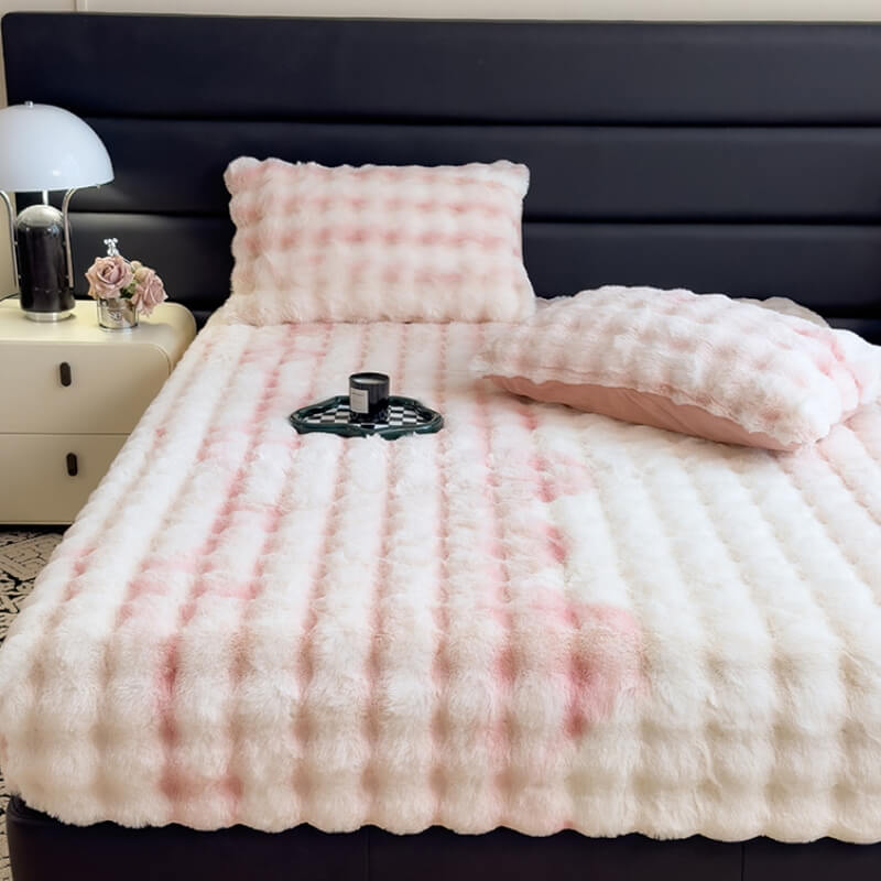 Faux Plush Fitted Sheet