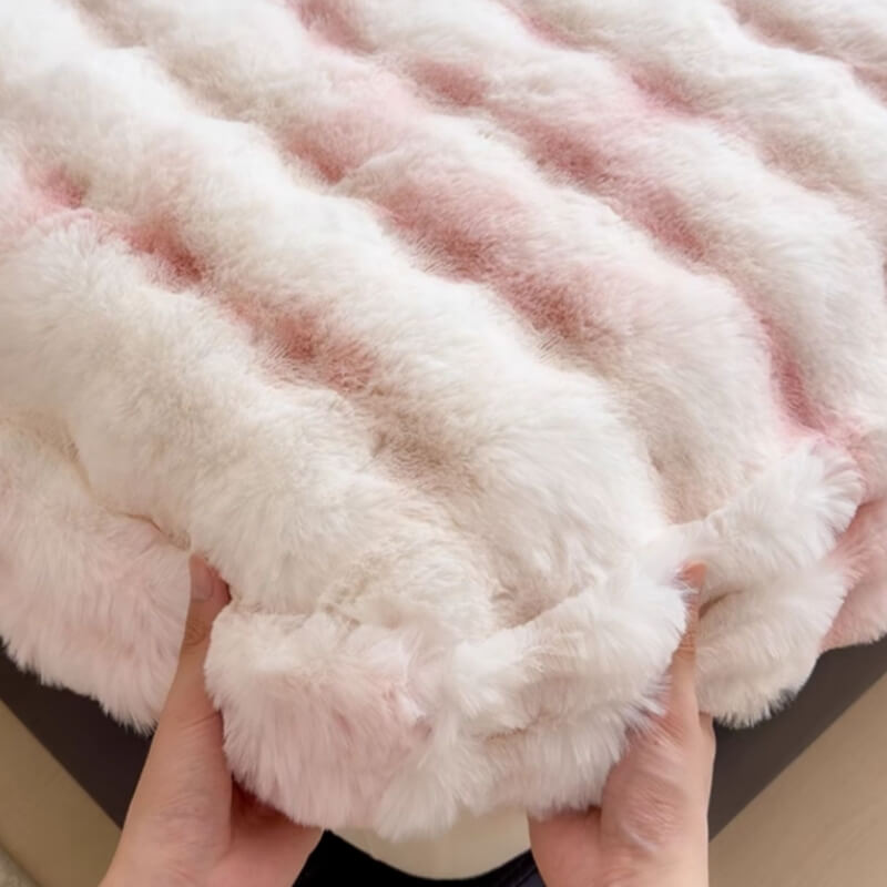 Faux Plush Fitted Sheet