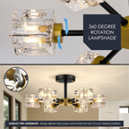 The Crystal Cube Luxe Light