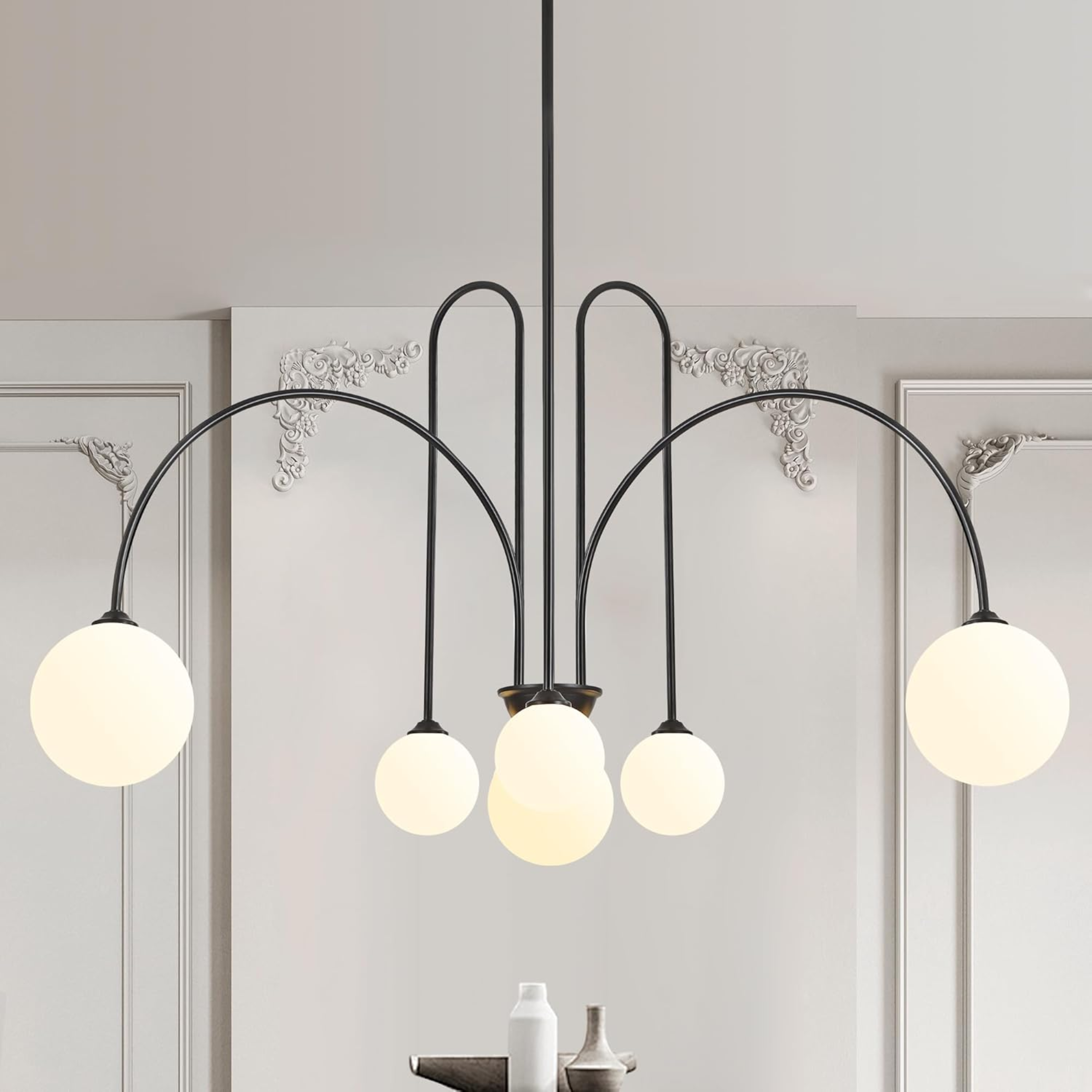 The Étoile Arc Chandelier