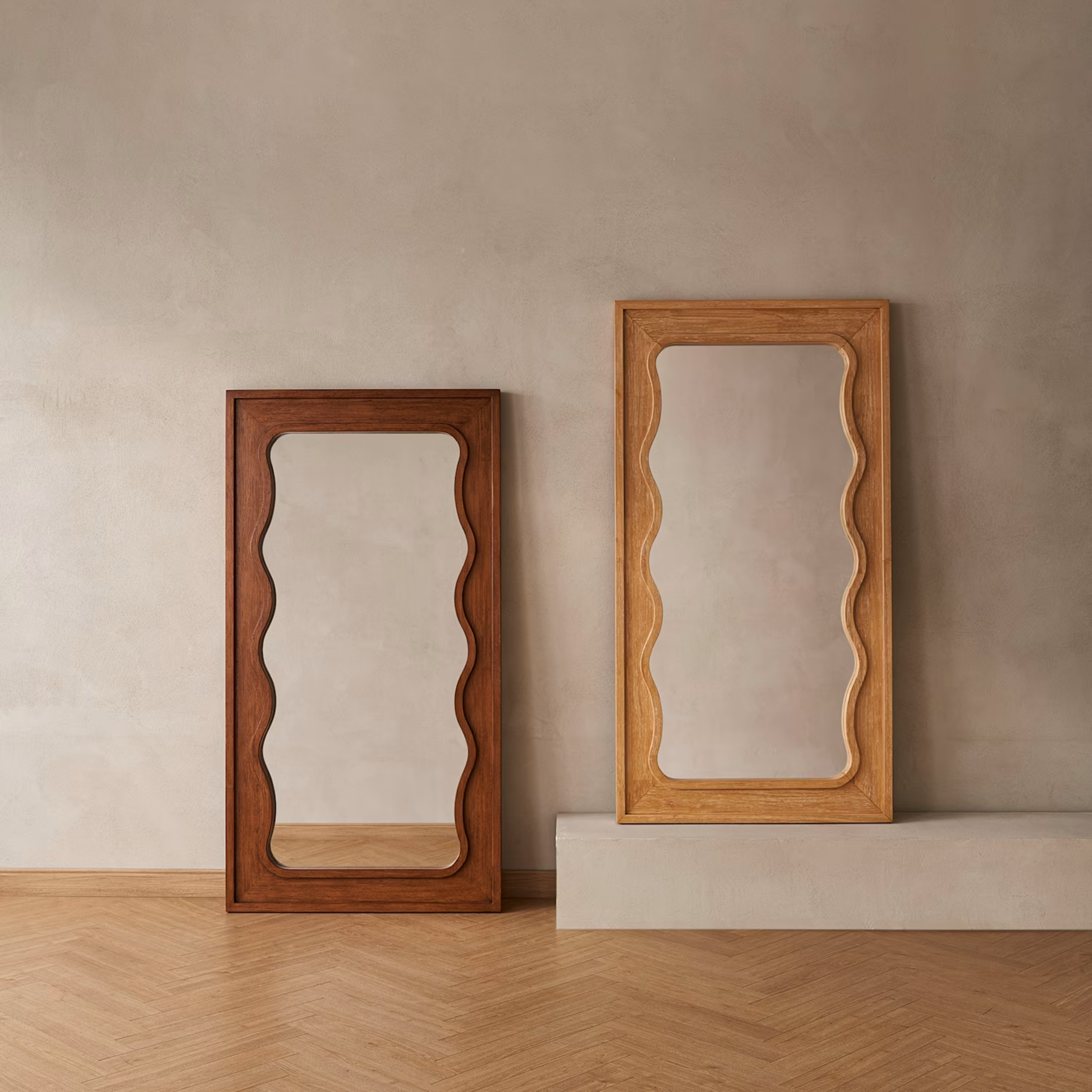 The Natural Crest Mirror