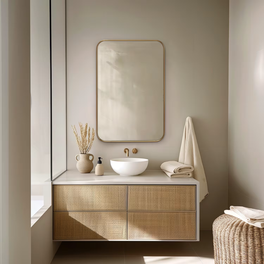 The Solace Rounded Mirror
