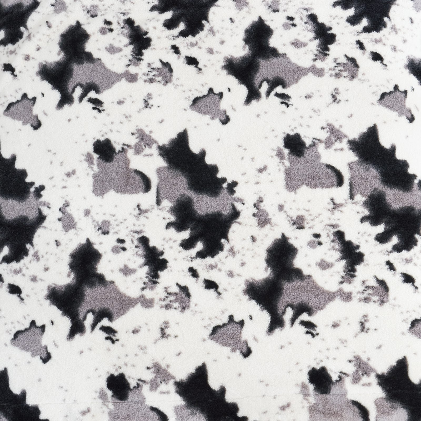 Cow Faux Fur Throw